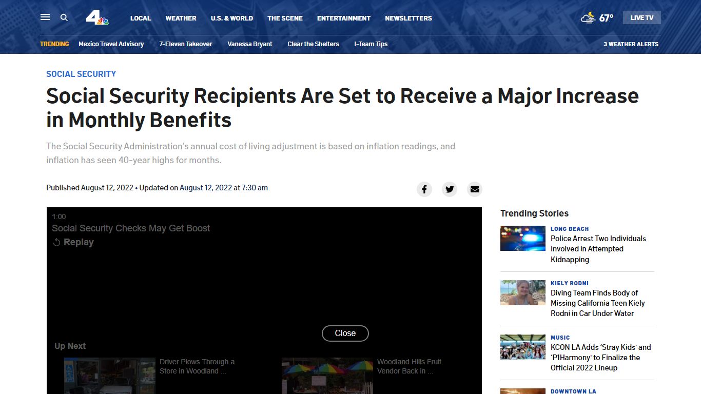 Social Security Recipients Are Set to Receive a Major Increase in ...