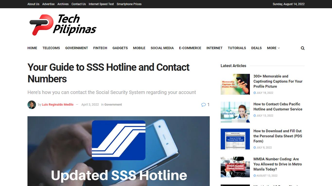 Your Guide to SSS Hotline and Contact Numbers - Tech Pilipinas